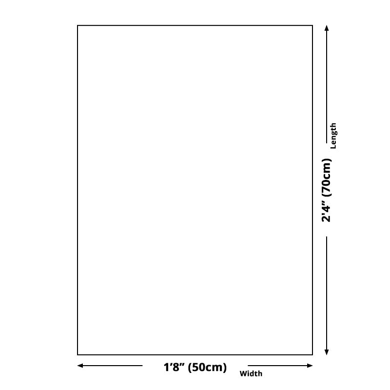 Avtoit | Tropics Palm Tree Branch Canvas Green-Blue Textured Wall Decoration for Dining Room