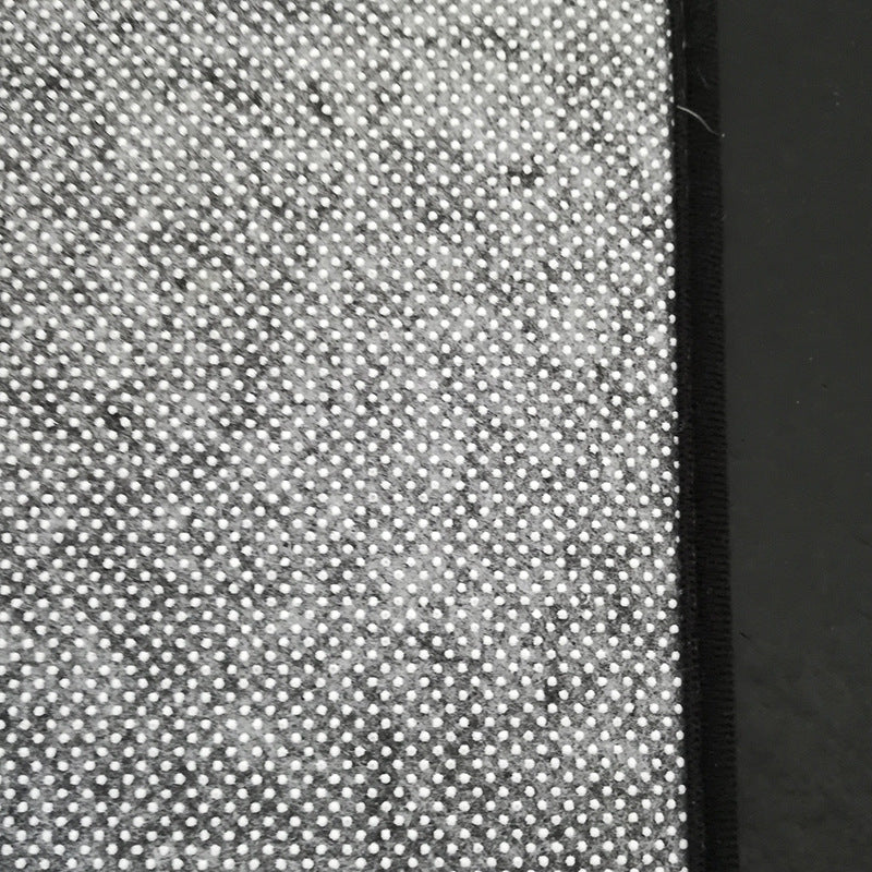 Avtoit | Gray Children's Room Rug Children Animal Cat Funny Facial Expression Pattern Area Rug Polyester Stain Resistant Rug