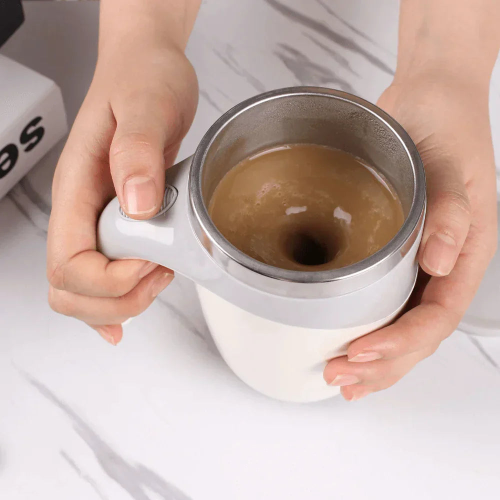 Avtoit | Automatic Stirring Thermos Mug with One-Button Control