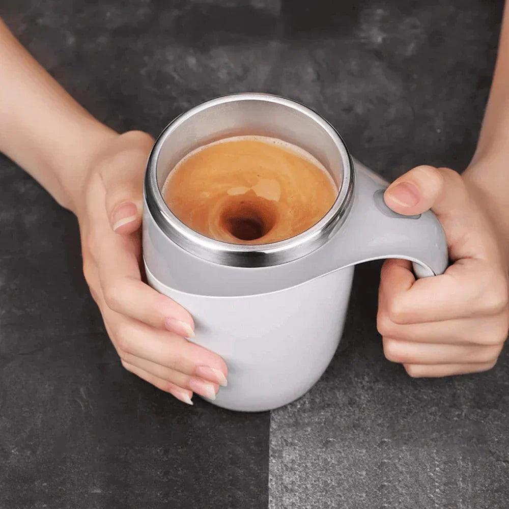 Avtoit | Automatic Stirring Thermos Mug with One-Button Control