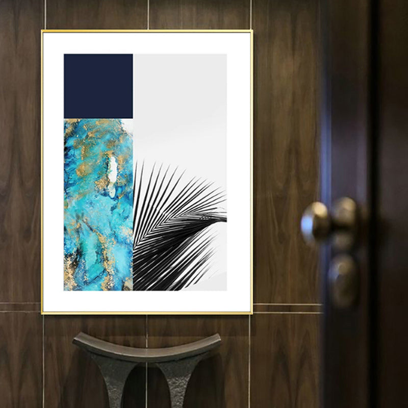 Avtoit | Multicolored abstract canvas print tropical textured wall art for home