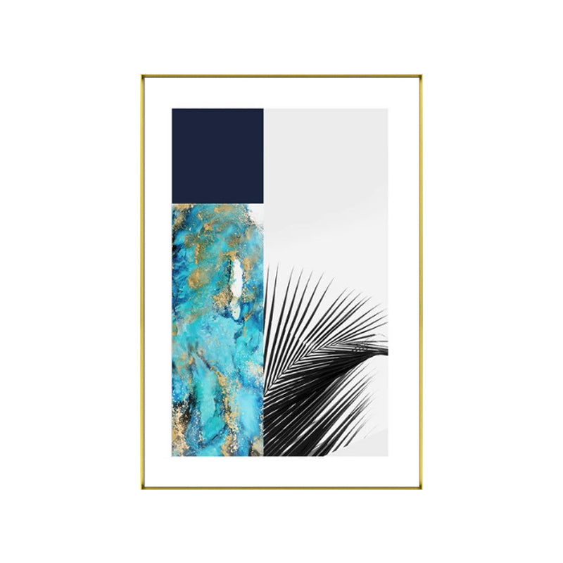 Avtoit | Multicolored abstract canvas print tropical textured wall art for home