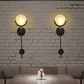 Avtoit | 1 Light Wall Mounted Light with Clear Glass Plate Postmodern Wall Lighting for the Kitchen