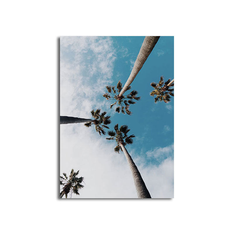 Avtoit | Textured Landscape Art Print Tropical Canvas Wall Decoration for Living Room