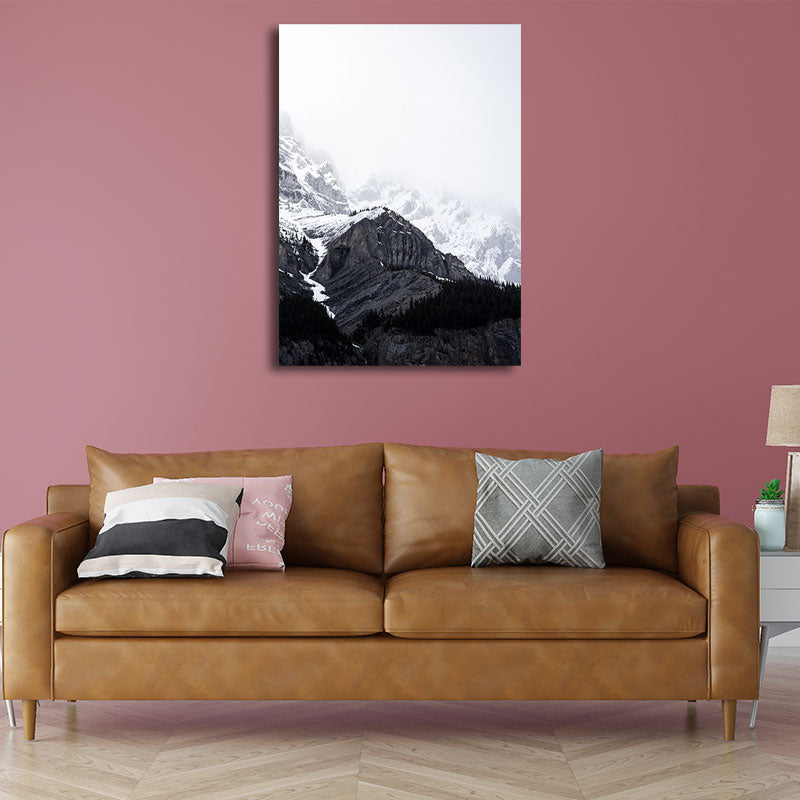 Avtoit | Textured Landscape Art Print Tropical Canvas Wall Decoration for Living Room