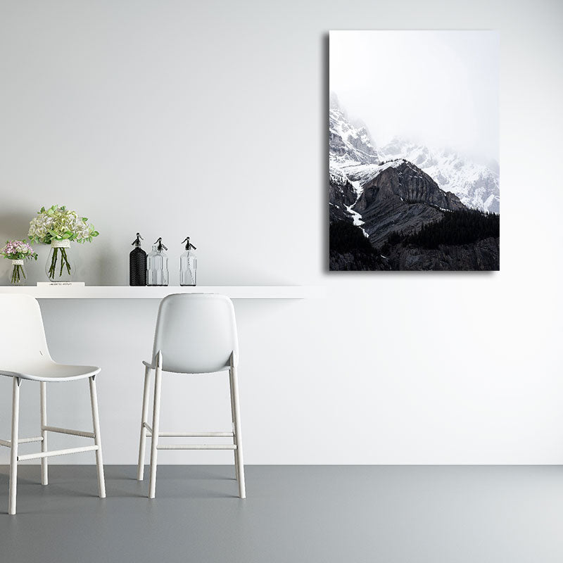 Avtoit | Textured Landscape Art Print Tropical Canvas Wall Decoration for Living Room
