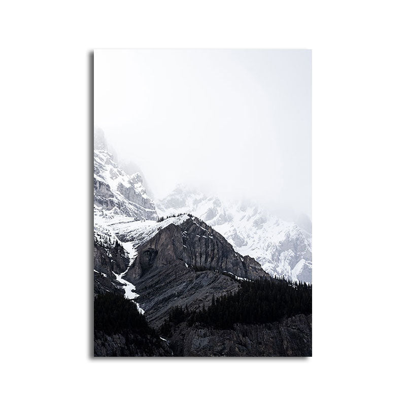 Avtoit | Textured Landscape Art Print Tropical Canvas Wall Decoration for Living Room