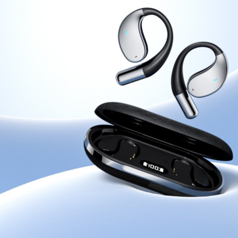Avtoit | Wireless earbuds with open ear and LED display