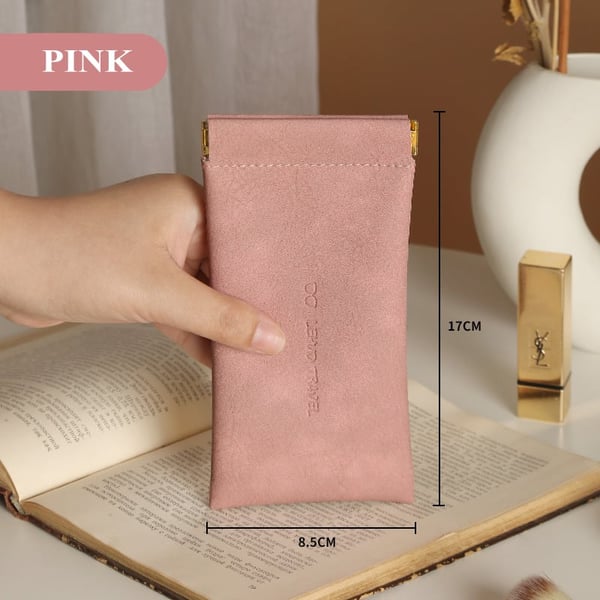 Avtoit | Leather organizer bag with snap closure