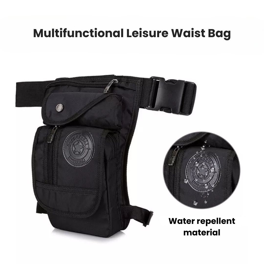 Avtoit | Outdoor Leg Bag – Waterproof Motorcycle Thigh & Hip Pouch for Travel & Adventure