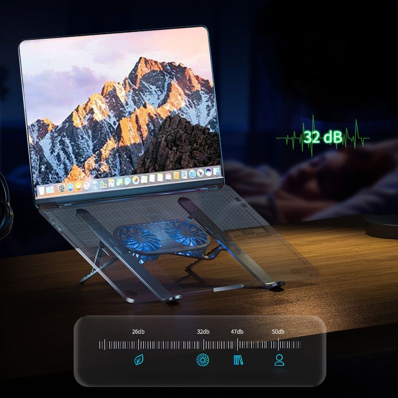Avtoit | Laptop Heightened Holder with Cooling Fan
