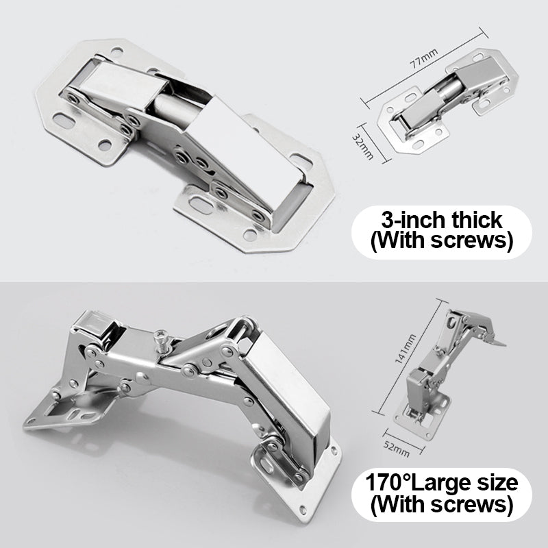Avtoit | Cabinet Hinges - Easy Installation of Bridge-Shaped Door Hinges