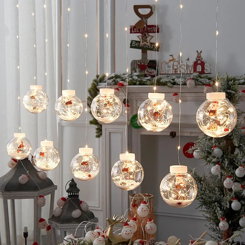 Avtoit | Christmas Led Wishing Ball String Lights Decorations
