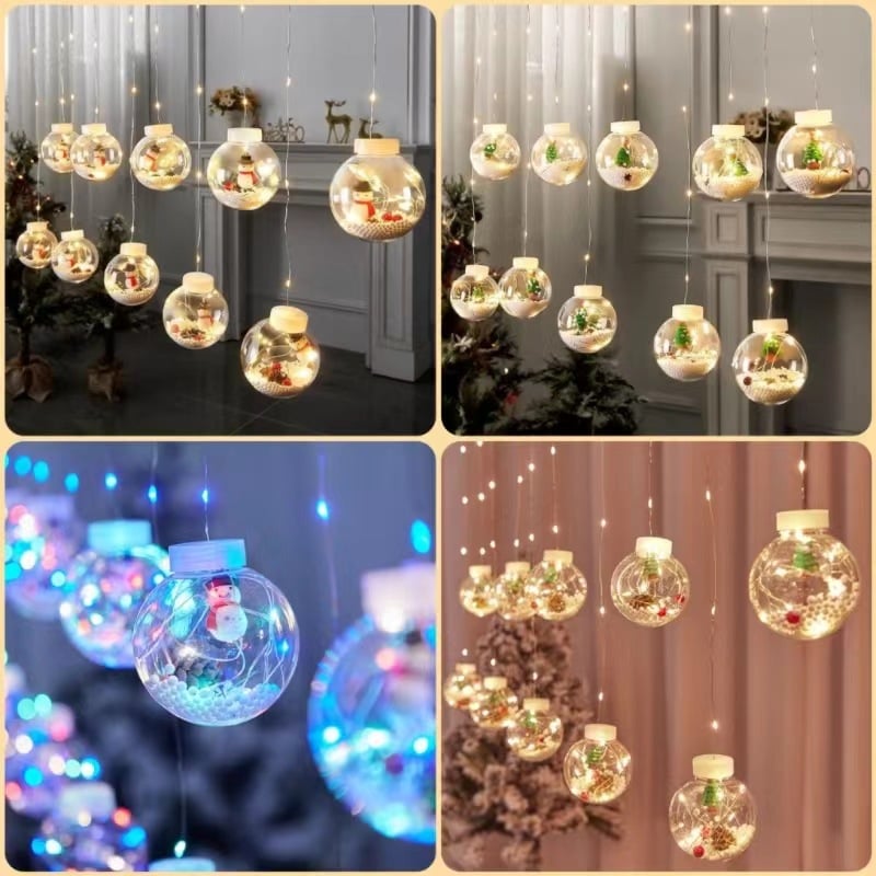 Avtoit | Christmas Led Wishing Ball String Lights Decorations