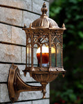 Avtoit | Antique Gold Outdoor Wall Light