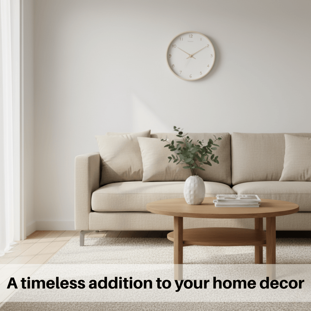 Avtoit | Analog Wood Wall Clock with Silent Movement