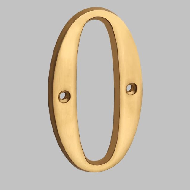 Avtoit | Traditional house numbers made of solid brass