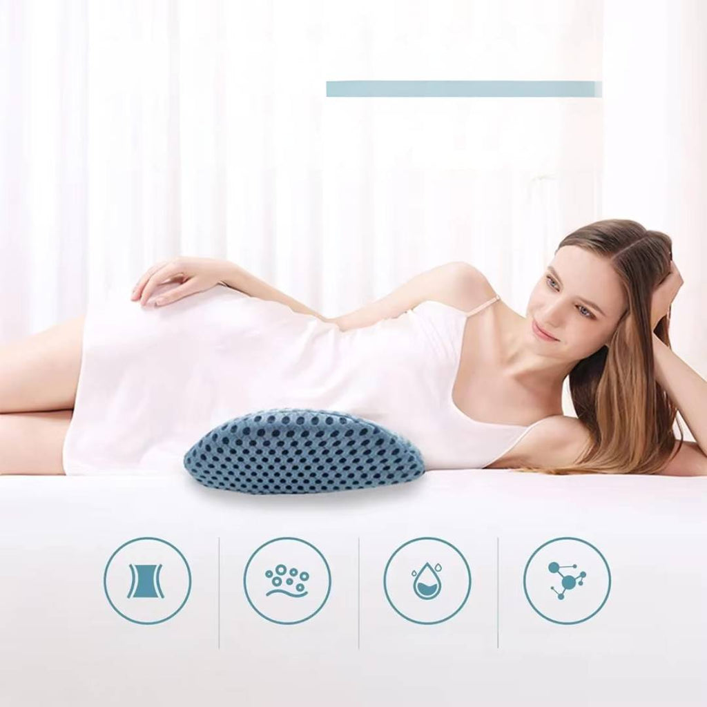 Avtoit | Ergonomic Lumbar Support Cushion for Lower Back Pain Relief - Ideal for Office, Driving, and Home Use
