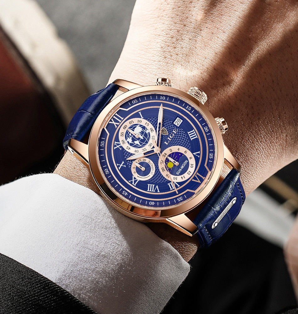 Avtoit | Classic Chronograph Men’s Watch | Stylish & Functional Luxury Wristwatch for Every Occasion