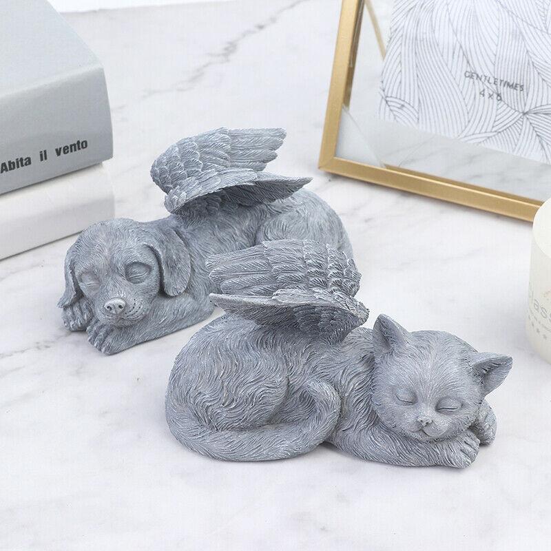 Avtoit | Angel Dog and Cat Statue