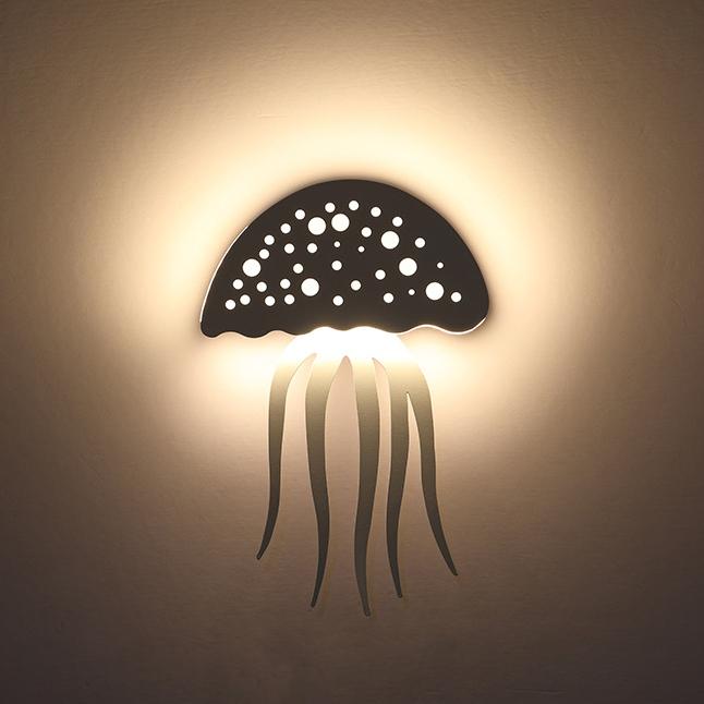Avtoit | Modern creative 1-Light LED Jellyfish Wall Light