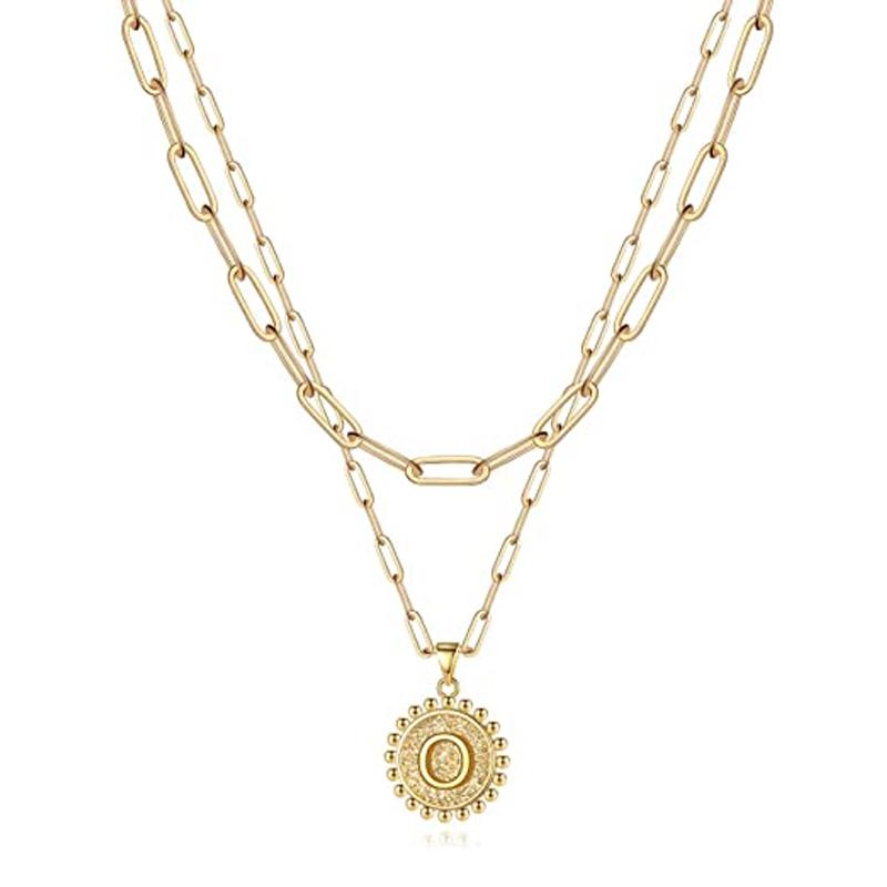 Avtoit | Golden Initial Necklaces for Women