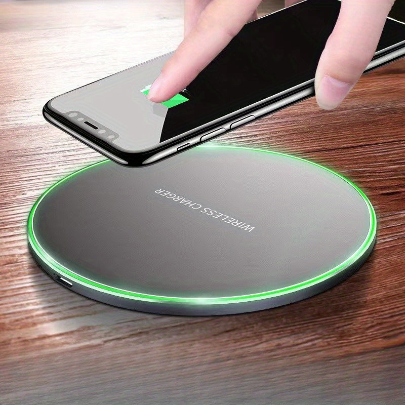 Avtoit | 15W Wireless Charging Pad for iPhone & Android – Fast Wireless Charger Base with Sleek Design for Home & Office | Apple & Samsung Compatible