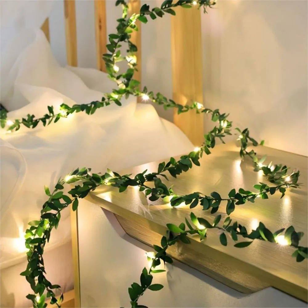 Avtoit | LED string lights with ivy vines – Decorative string lights for indoor and outdoor use