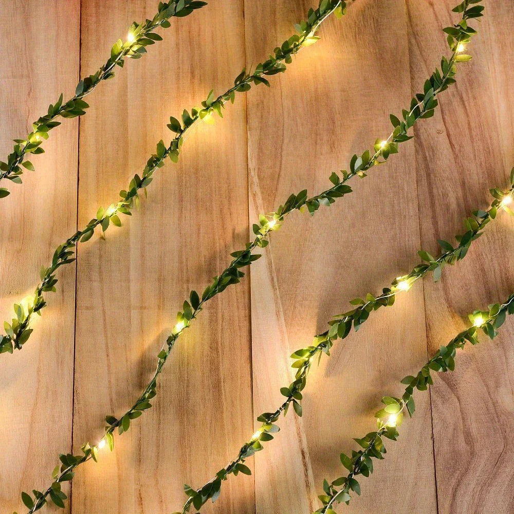 Avtoit | LED string lights with ivy vines – Decorative string lights for indoor and outdoor use