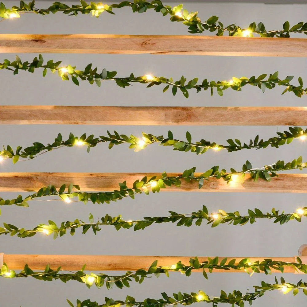 Avtoit | LED string lights with ivy vines – Decorative string lights for indoor and outdoor use
