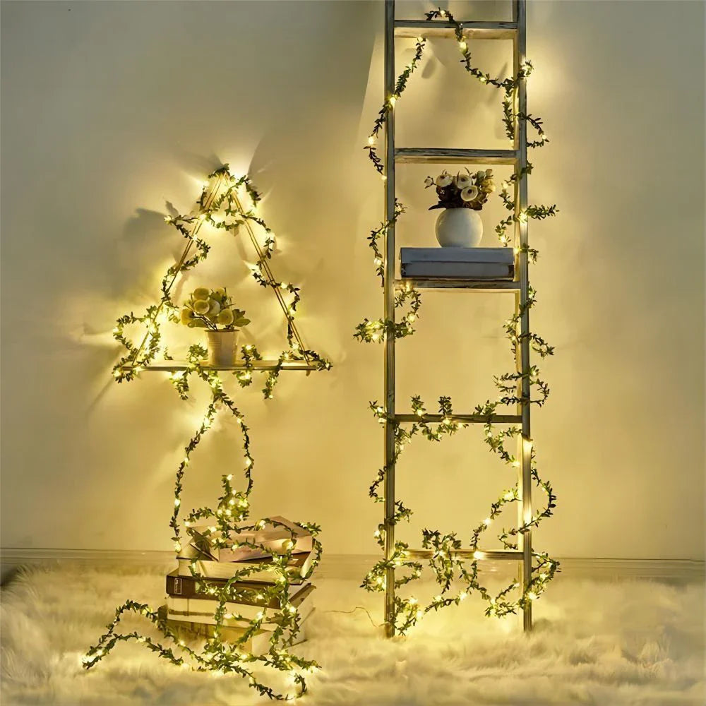 Avtoit | LED string lights with ivy vines – Decorative string lights for indoor and outdoor use