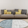 Avtoit | Novelty Living Room Carpet in Pink and Blue Color Block Print Carpet Polyester Stain Resistant Area Rug