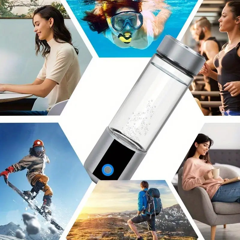 Avtoit | Rechargeable Alkaline Water Bottle - Hydrogen-Enriched Water