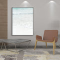 Avtoit | Beige Sea-water Wall Decoration Tropical Style Texture Canvas Print for Dining Room