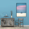 Avtoit | Tropical Air and Sea Canvas pastel-colored texture painting for playroom, multiple sizes