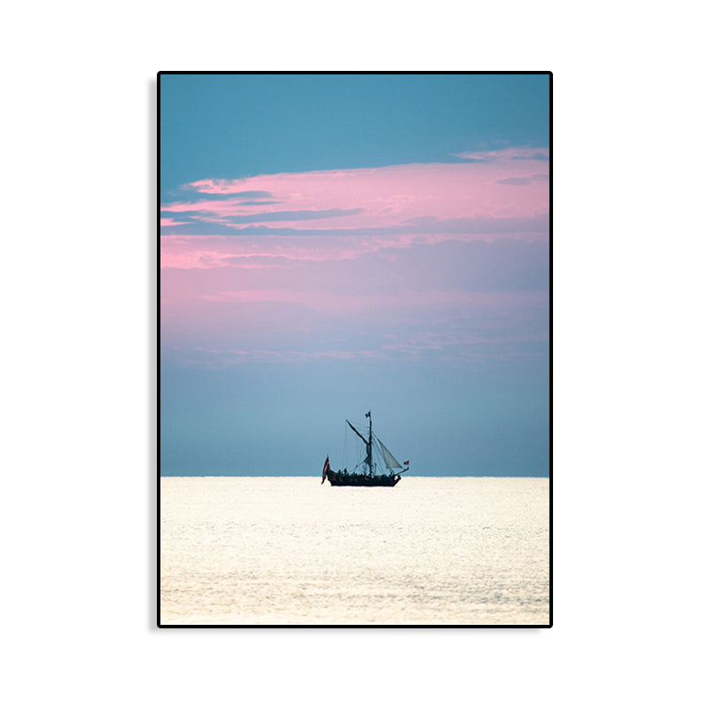 Avtoit | Tropical Air and Sea Canvas pastel-colored texture painting for playroom, multiple sizes
