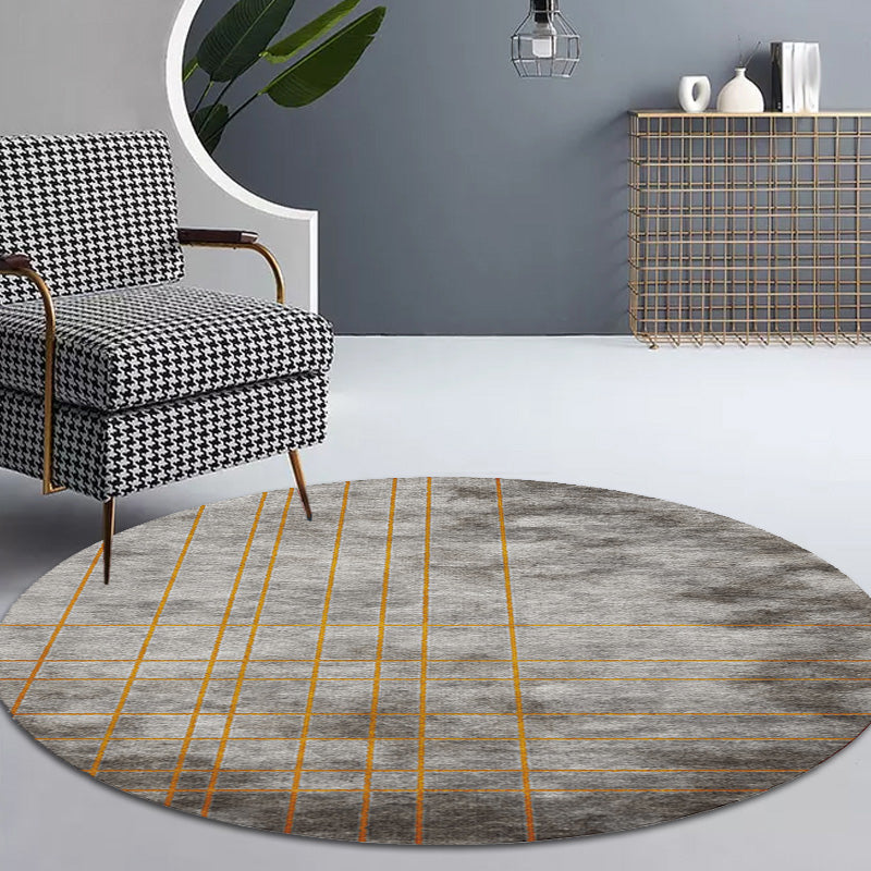 Avtoit | Colorful checkered rug Polyester Modern rug Washable Non-slip Pet-friendly area rug for the living room
