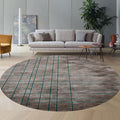 Avtoit | Colorful checkered rug Polyester Modern rug Washable Non-slip Pet-friendly area rug for the living room