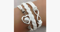 Avtoit | Infinity Pearl Heart Bracelet - For connections that last forever