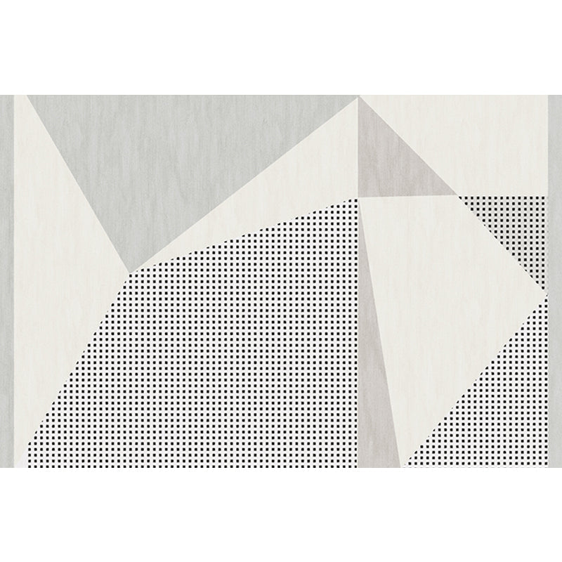 Avtoit | Funky Modernism Rug Green and Gray Geometric and Checkered Pattern Rug Pet Friendly Non-Slip Washable Area Rug for Decoration