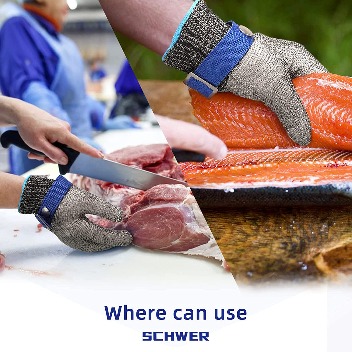 Avtoit | Food grade stainless steel mesh metal glove