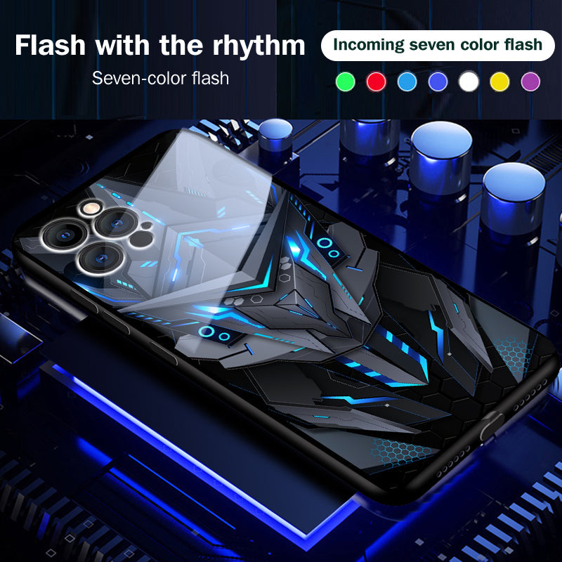 Avtoit | Cool Mecha Apple Smart Flash Phone Case