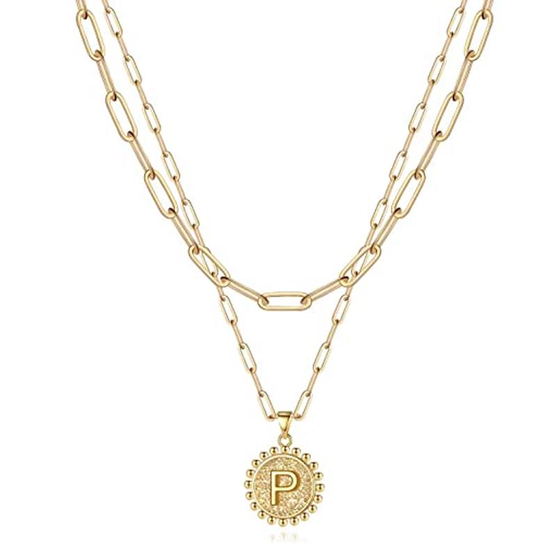 Avtoit | Golden Initial Necklaces for Women