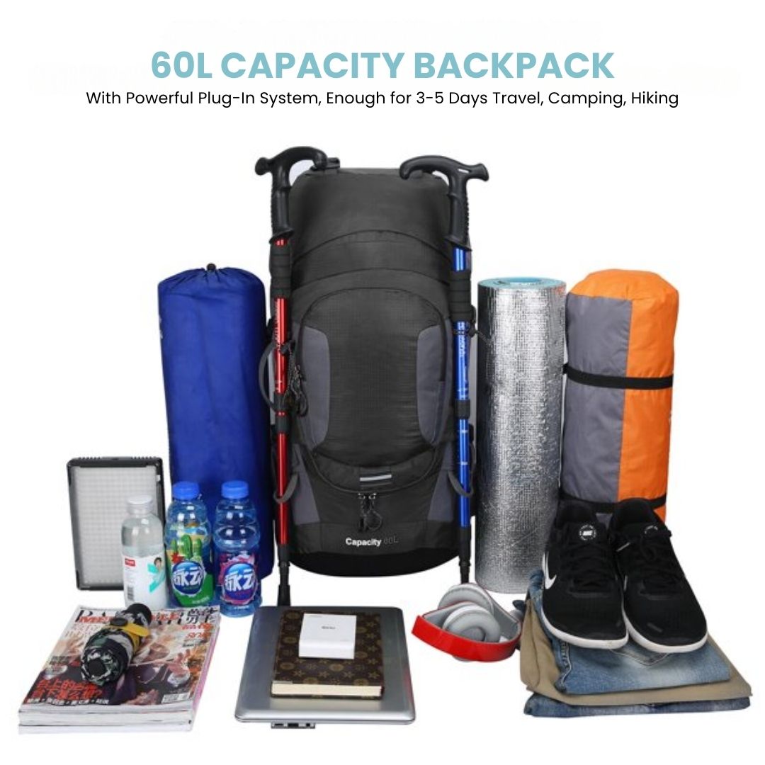 Avtoit | 60L Waterproof Backpack – Ultimate Outdoor Backpack for All Adventures