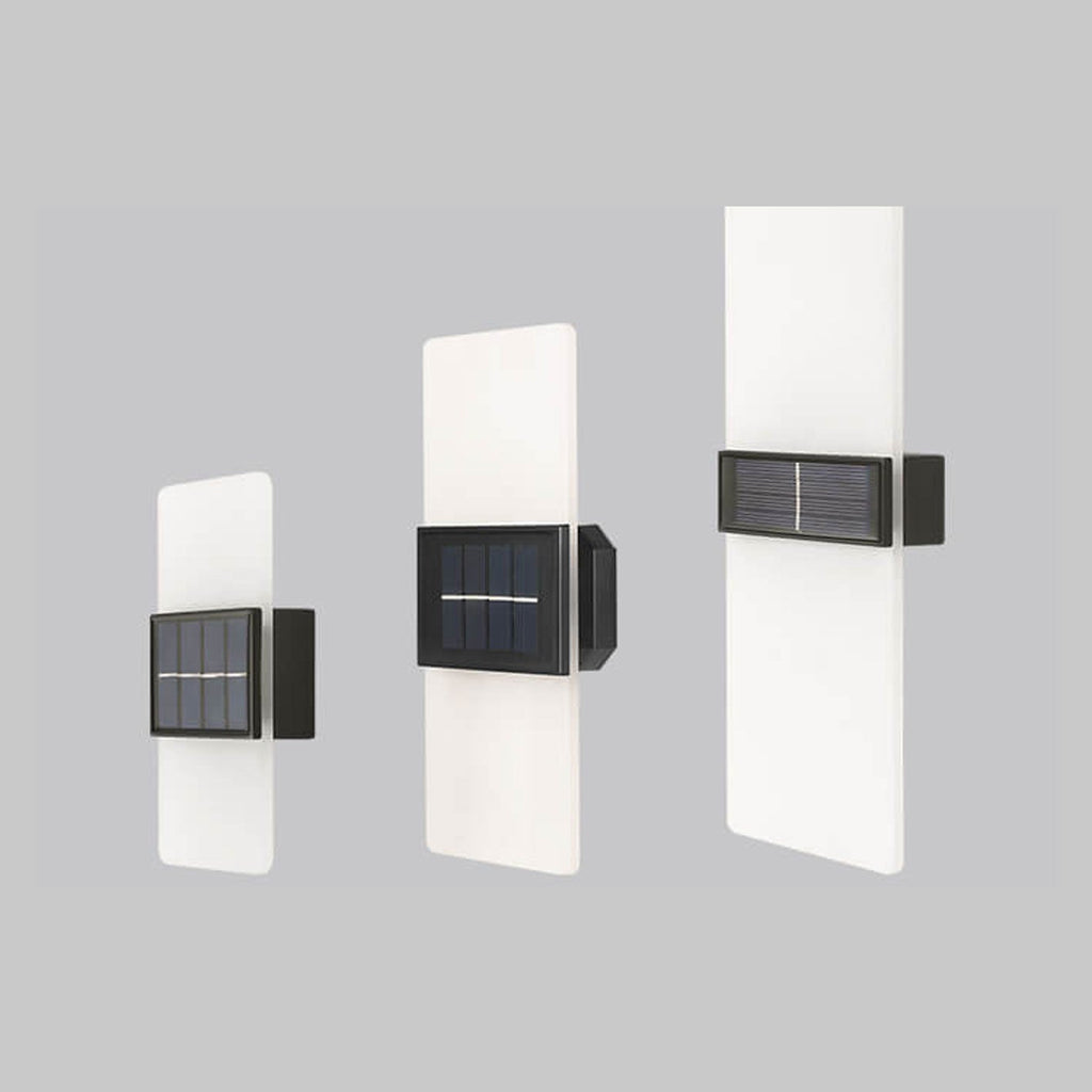 Avtoit | LumaZen Solar LED Wall Lamp | Weatherproof | Solar Powered Outdoor Lighting | Garden & Patio Decor