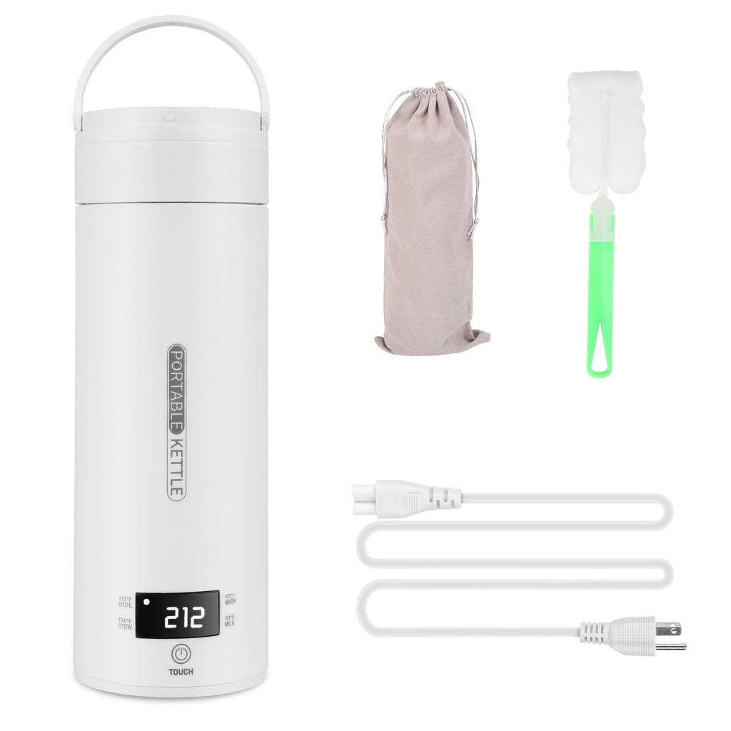 Avtoit | 17Oz Stainless Steel Travel Electric Kettle with 4 Temperature Presets