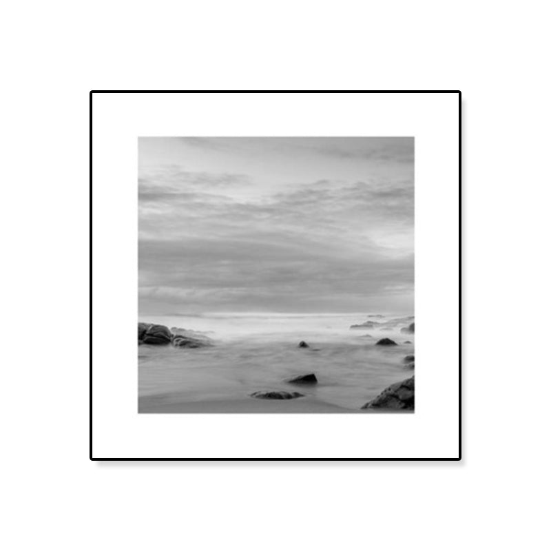 Avtoit | Dark Photography Seascape Art Print Textured Contemporary Living Room Furniture Wall Decor