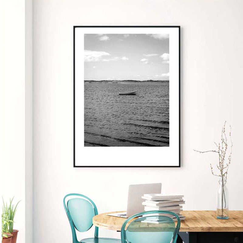 Avtoit | Gray Tropical Canvas Wall Art Photography Landscape Print Wall Decor for the Dining Room