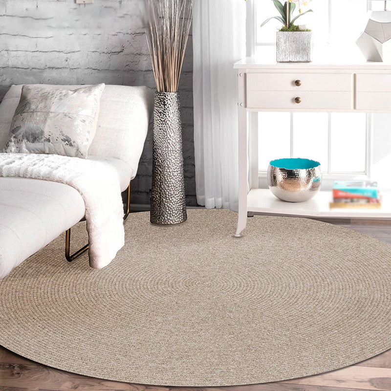 Avtoit | Simple rustic carpet wool plain carpet machine washable pet-friendly non-slip carpet for the bedroom