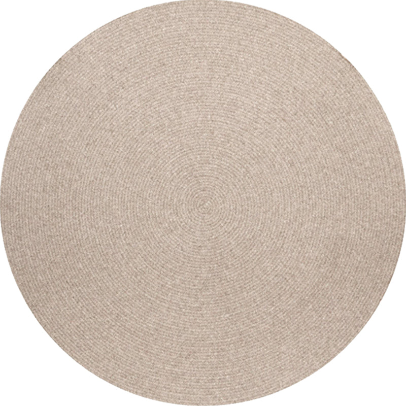 Avtoit | Simple rustic carpet wool plain carpet machine washable pet-friendly non-slip carpet for the bedroom